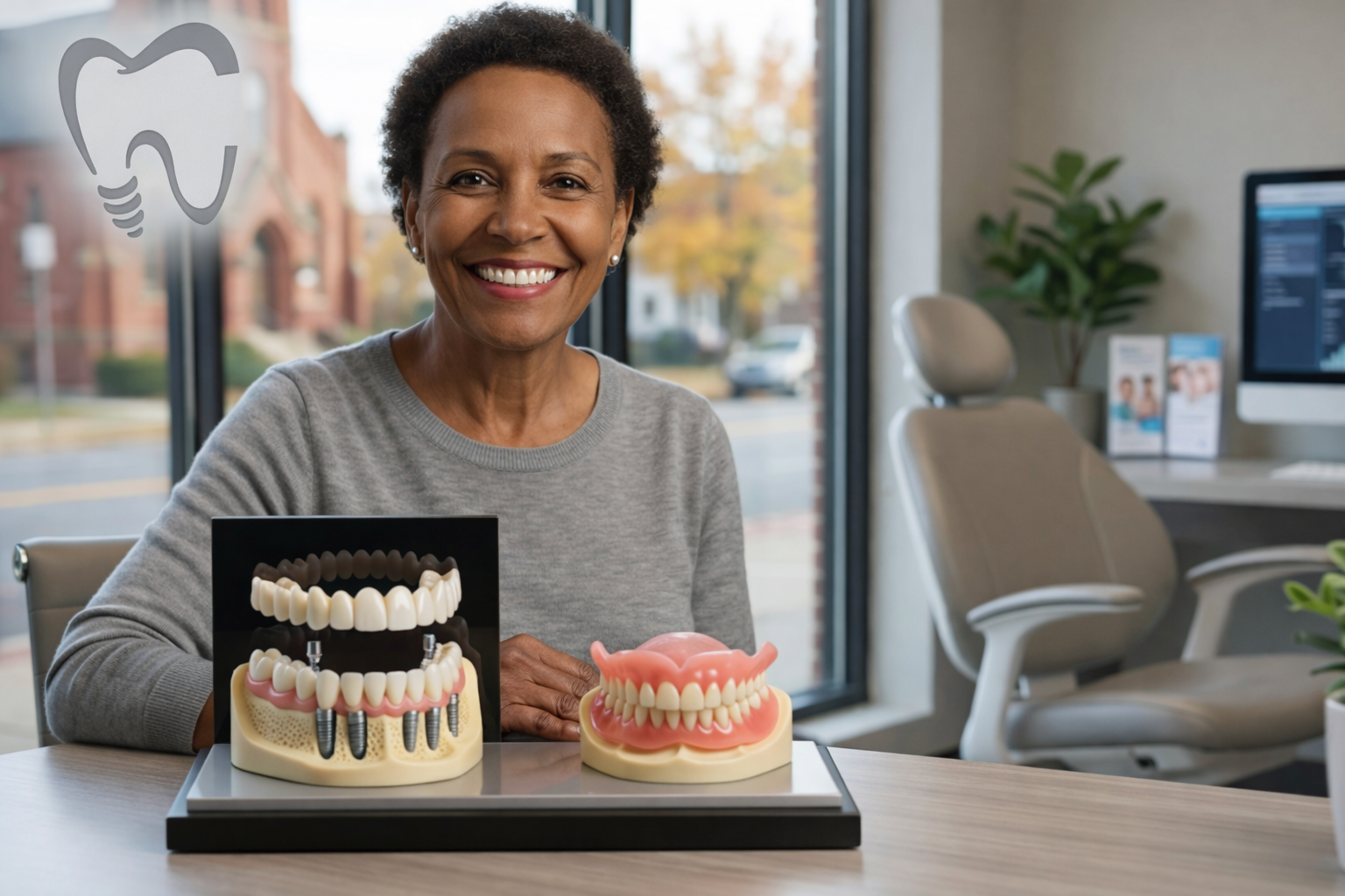 How Do Full Mouth Dental Implants in Kearny, NJ Compare to Traditional Removable Dentures