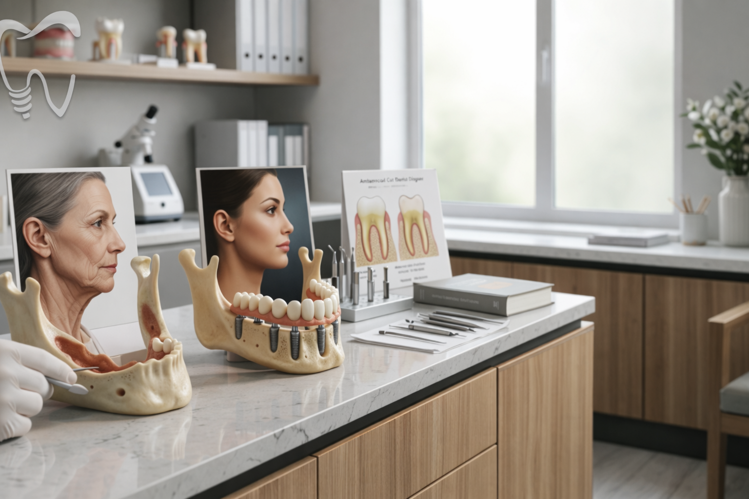 How Do Full Mouth Dental Implants in Kearny Prevent Jawbone Loss and Facial Sagging