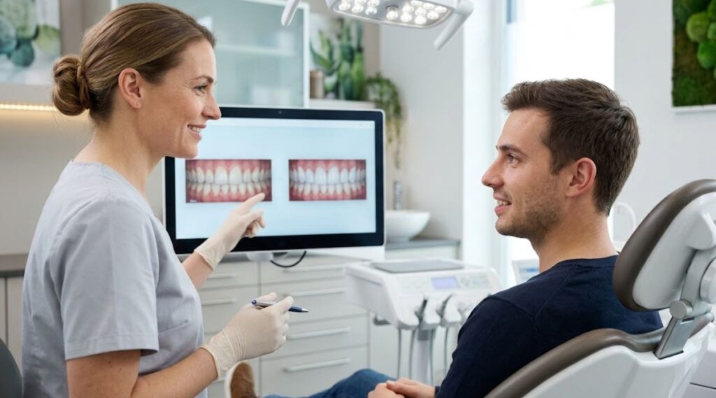 Are Porcelain Veneers the Best Way to Fix Slightly Crooked Teeth Without Braces in Kearny?